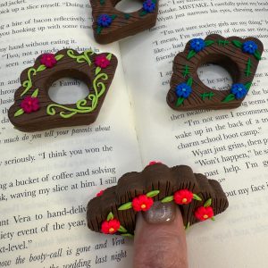 Handmade Polymer Clay |Bookmarks | Swords | Set of 4